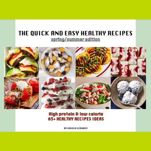 THE QUICK AND EASY RECIPE (spring/summer edition) E BOOK